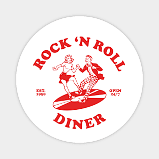 Rock 'N Roll Diner Magnet